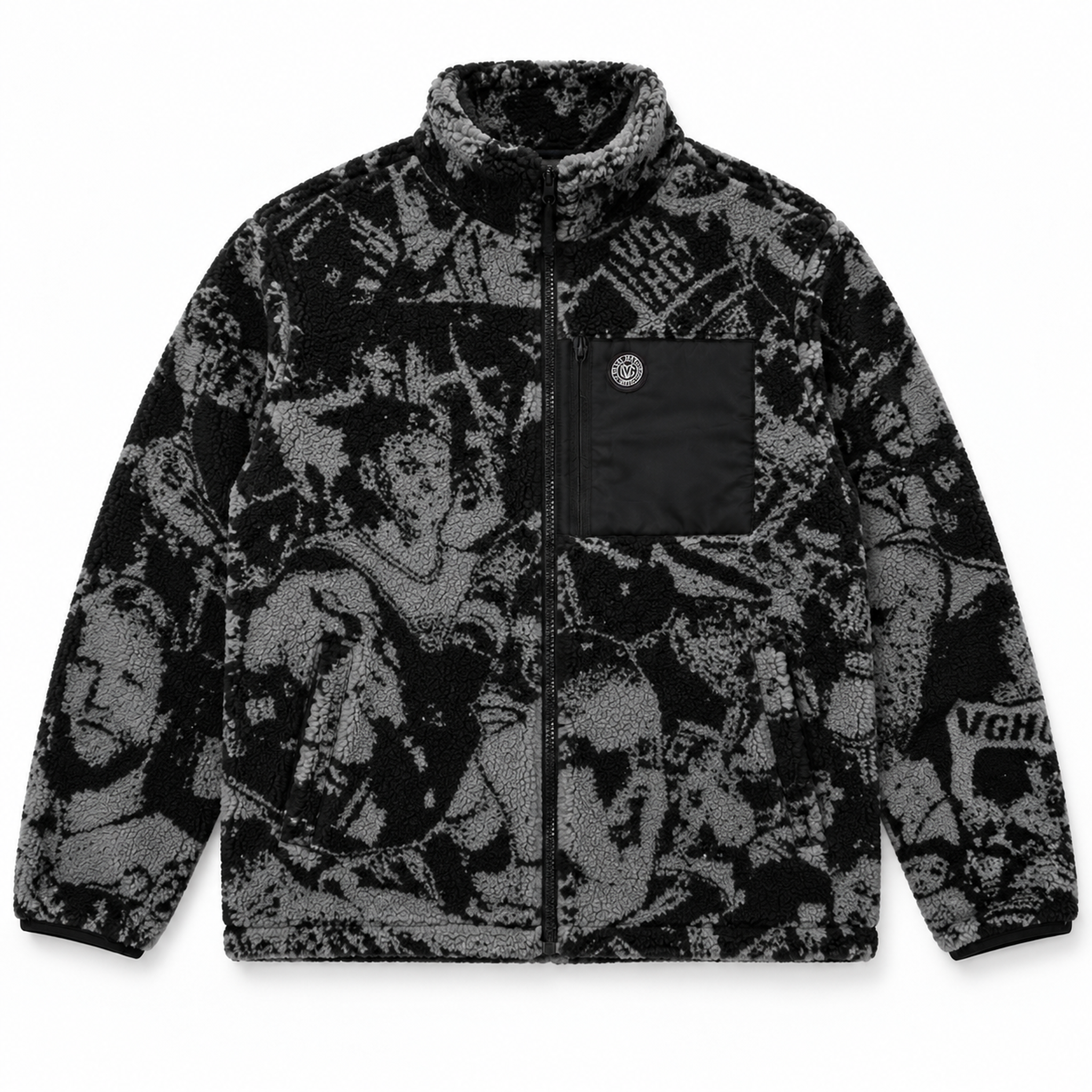 Brawl Sherpa Fleece Jacket | Violent Gentlemen Hockey Lifestyle Gear
