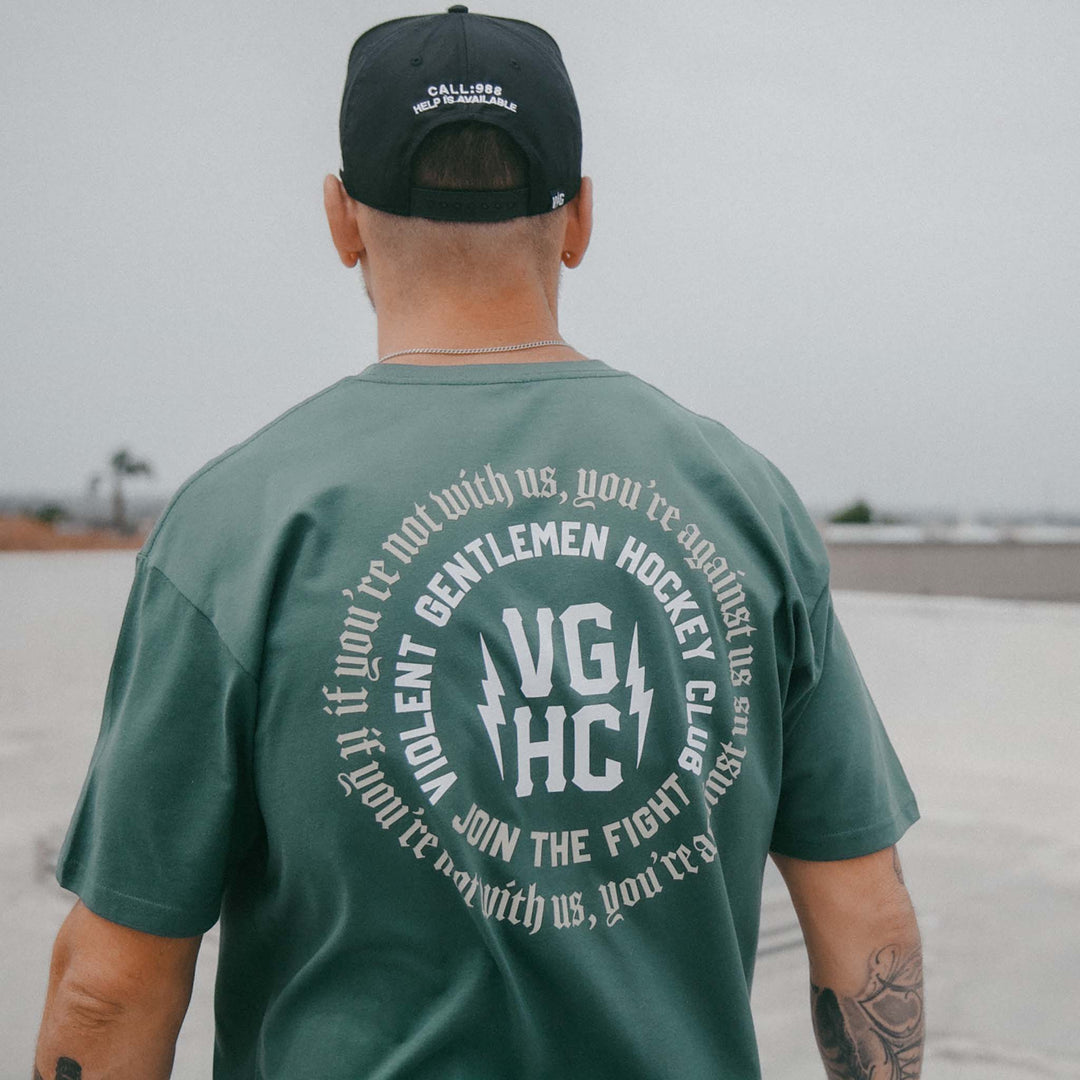 Hockey Regiment Premium Tee - - Men's T-Shirts - Violent Gentlemen Hockey Lifestyle | Built by Fans for Fans | Perfect Gift for hockey fan or hockey players that live in the hockey culture