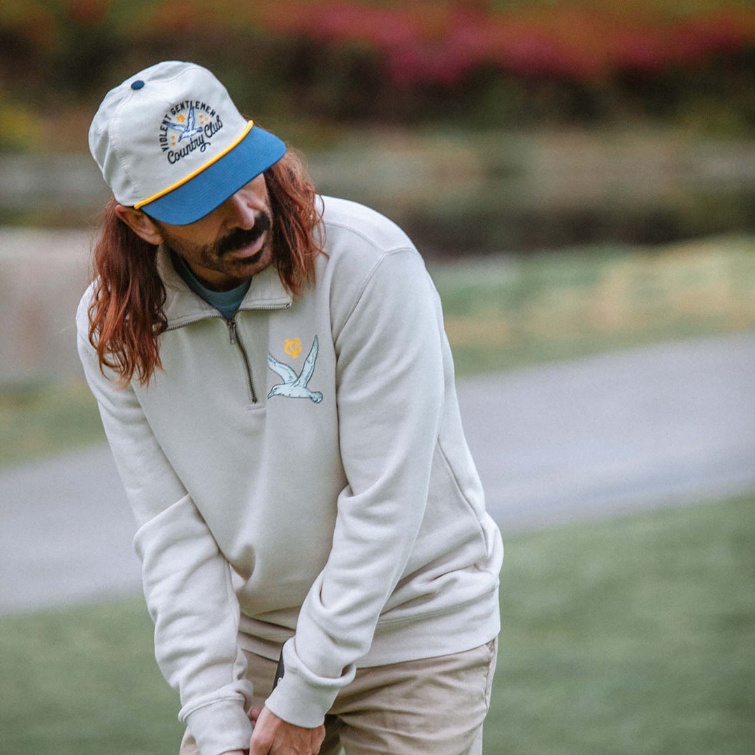 Hockey Albatross Golf Rope Hat - - Hats - Violent Gentlemen Hockey Lifestyle | Built by Fans for Fans | Perfect Gift for hockey fan or hockey players that live in the hockey culture