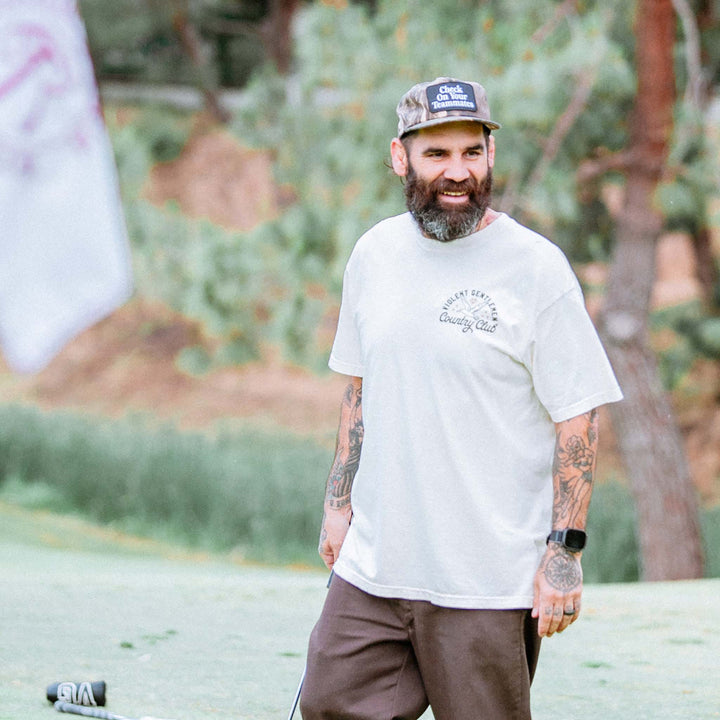 Hockey Albatross Vintage Tee - - Men's T-Shirts - Violent Gentlemen Hockey Lifestyle | Built by Fans for Fans | Perfect Gift for hockey fan or hockey players that live in the hockey culture