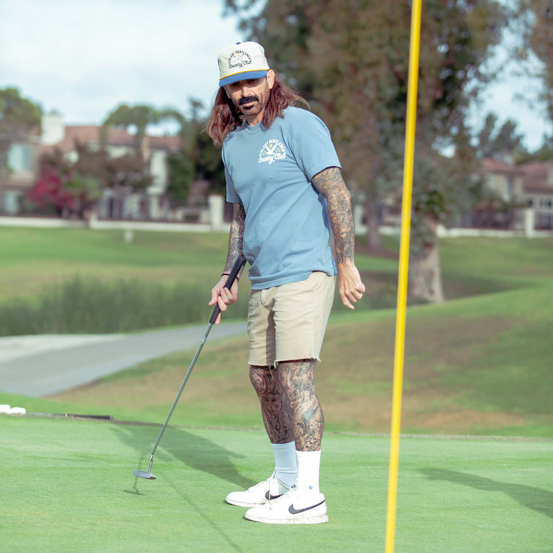 Hockey Albatross Vintage Tee - - Men's T-Shirts - Violent Gentlemen Hockey Lifestyle | Built by Fans for Fans | Perfect Gift for hockey fan or hockey players that live in the hockey culture