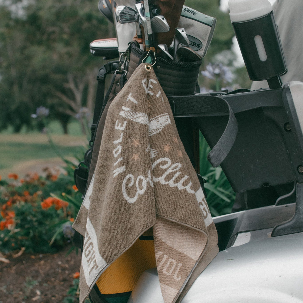 Hockey Albatross Golf Towel - - Accessories - Violent Gentlemen Hockey Lifestyle | Built by Fans for Fans | Perfect Gift for hockey fan or hockey players that live in the hockey culture