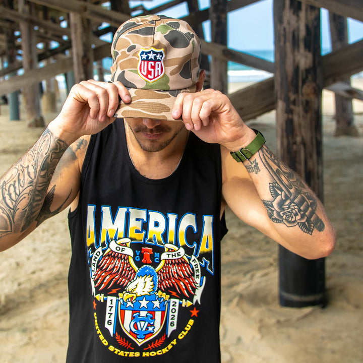 USA 250 Unstructured Hat
