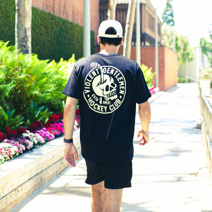 Hockey Headache Premium Tee - - Men's T-Shirts - Violent Gentlemen Hockey Lifestyle | Built by Fans for Fans | Perfect Gift for hockey fan or hockey players that live in the hockey culture