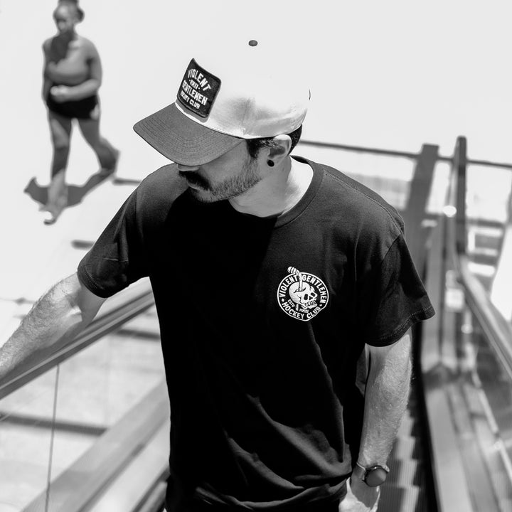 Hockey Headache Premium Tee - - Men's T-Shirts - Violent Gentlemen Hockey Lifestyle | Built by Fans for Fans | Perfect Gift for hockey fan or hockey players that live in the hockey culture