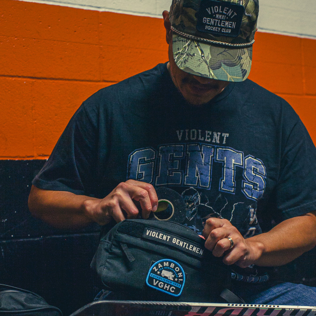 Hockey Zamboni Ice Resurfacer Velcro Patch - - Accessories - Violent Gentlemen Hockey Lifestyle | Built by Fans for Fans | Perfect Gift for hockey fan or hockey players that live in the hockey culture