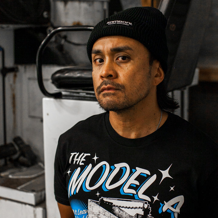 Hockey Zamboni Cuff Beanie - - Beanies - Violent Gentlemen Hockey Lifestyle | Built by Fans for Fans | Perfect Gift for hockey fan or hockey players that live in the hockey culture