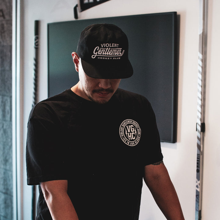 Hockey Operator Unstructured Hat - - Hats - Violent Gentlemen Hockey Lifestyle | Built by Fans for Fans | Perfect Gift for hockey fan or hockey players that live in the hockey culture