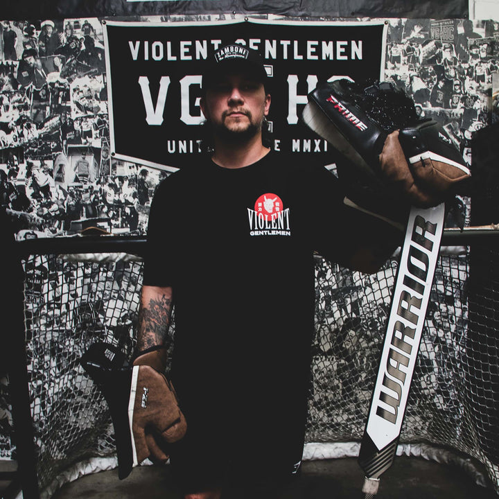 Hockey Hanya Premium Tee - - Men's T-Shirts - Violent Gentlemen Hockey Lifestyle | Built by Fans for Fans | Perfect Gift for hockey fan or hockey players that live in the hockey culture