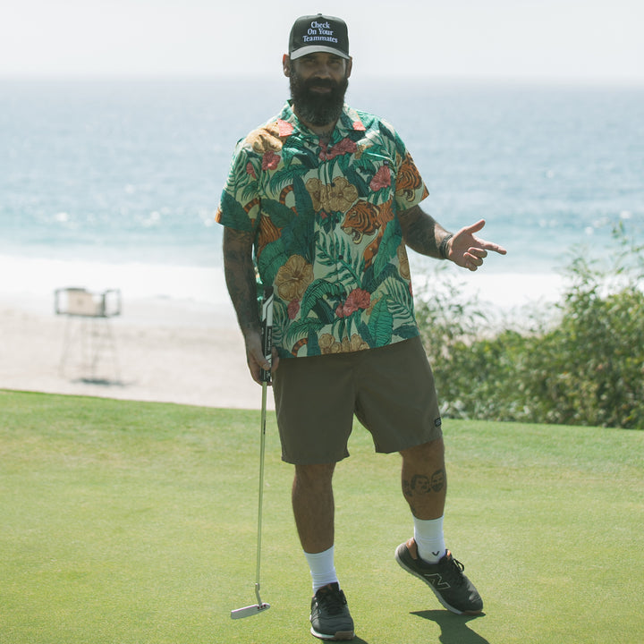 Hockey Check on Your Teammates A-Frame Snapback - - Hats - Violent Gentlemen Hockey Lifestyle | Built by Fans for Fans | Perfect Gift for hockey fan or hockey players that live in the hockey culture