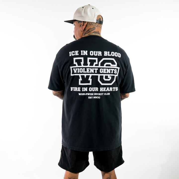 Hockey New Direction Vintage Tee - - Men's T-Shirts - Violent Gentlemen Hockey Lifestyle | Built by Fans for Fans | Perfect Gift for hockey fan or hockey players that live in the hockey culture