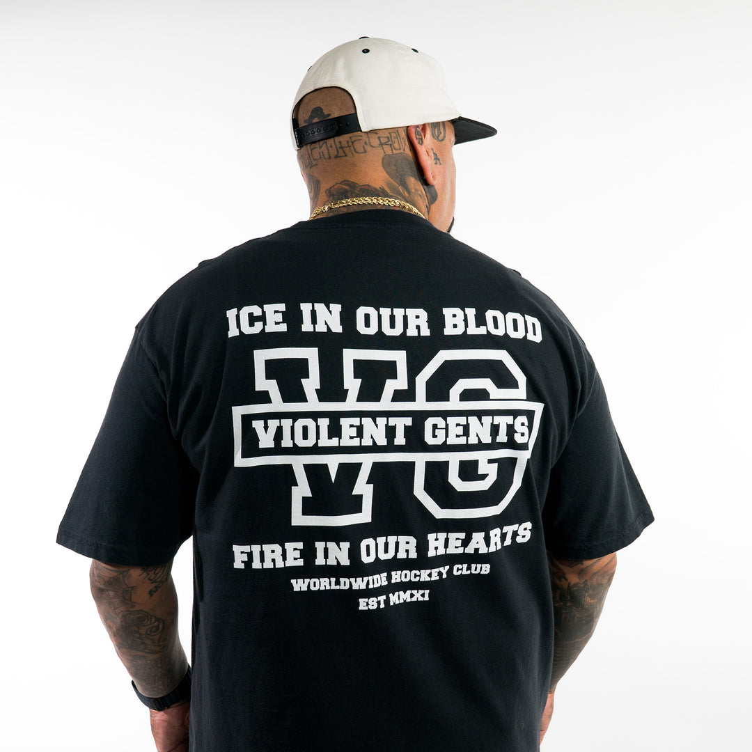 Hockey New Direction Vintage Tee - - Men's T-Shirts - Violent Gentlemen Hockey Lifestyle | Built by Fans for Fans | Perfect Gift for hockey fan or hockey players that live in the hockey culture