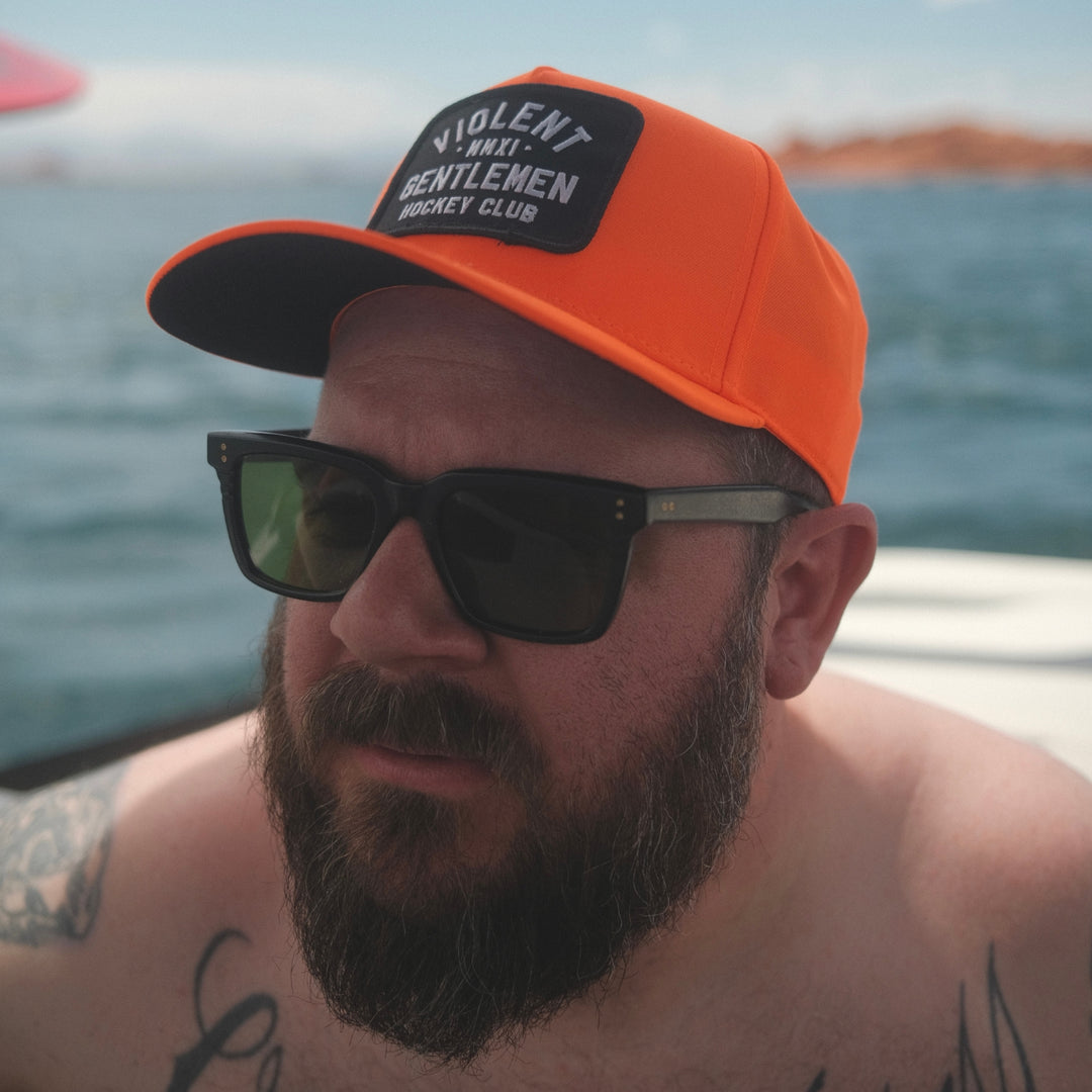 Hockey Loyalty A-Frame Snapback - - Hats - Violent Gentlemen Hockey Lifestyle | Built by Fans for Fans | Perfect Gift for hockey fan or hockey players that live in the hockey culture