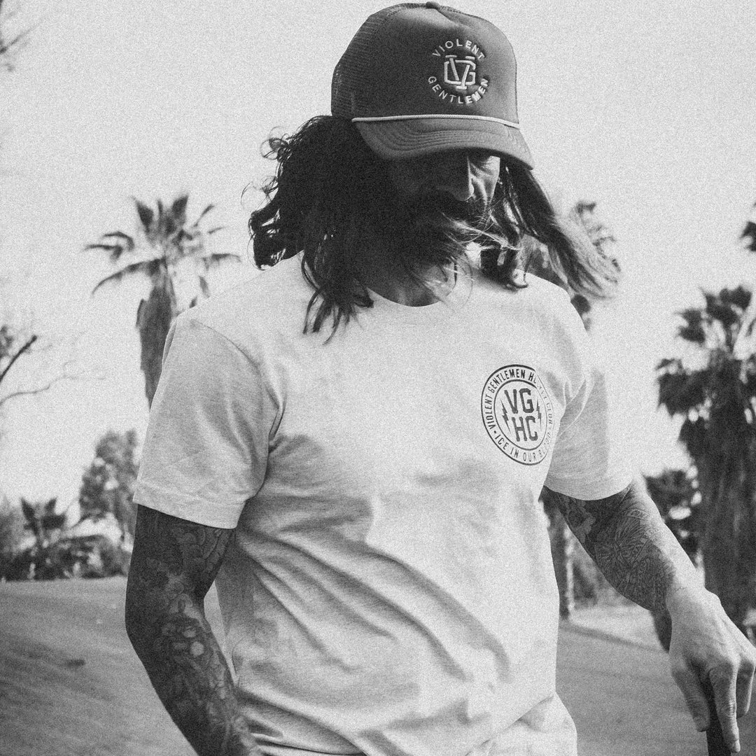 Hockey Agent Premium Tee - - Men's T-Shirts - Violent Gentlemen Hockey Lifestyle | Built by Fans for Fans | Perfect Gift for hockey fan or hockey players that live in the hockey culture