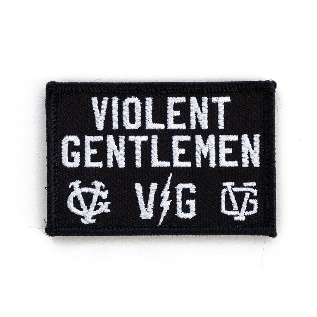 Hockey Mission Velcro Patch - - Accessories - Violent Gentlemen Hockey Lifestyle | Built by Fans for Fans | Perfect Gift for hockey fan or hockey players that live in the hockey culture