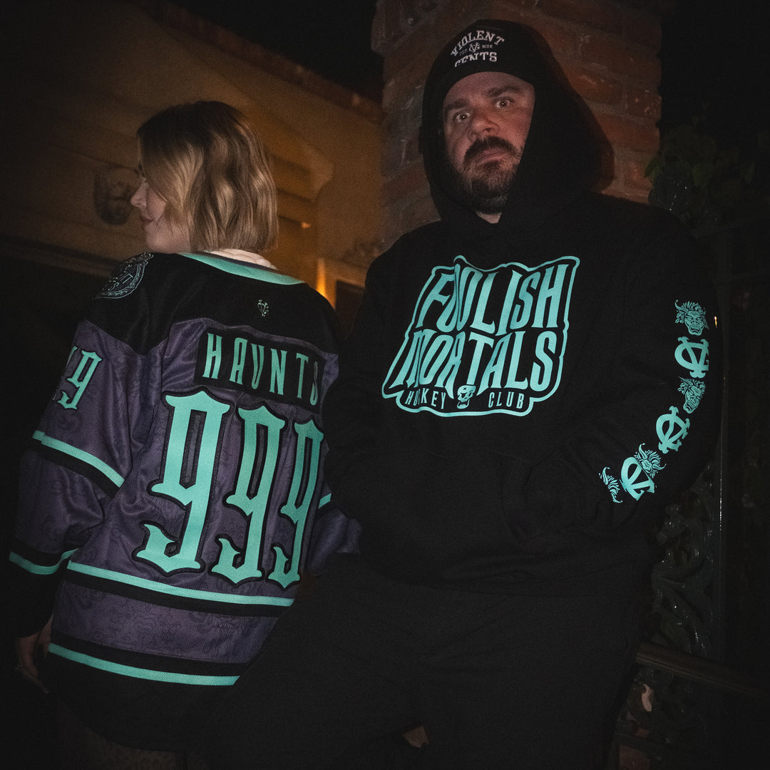 Hockey 999 Haunts Kids Hockey Jersey - - Kid's Jerseys - Violent Gentlemen Hockey Lifestyle | Built by Fans for Fans | Perfect Gift for hockey fan or hockey players that live in the hockey culture