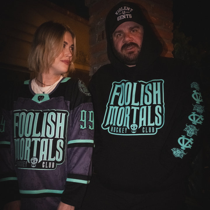 Hockey 999 Haunts Kids Hockey Jersey - - Kid's Jerseys - Violent Gentlemen Hockey Lifestyle | Built by Fans for Fans | Perfect Gift for hockey fan or hockey players that live in the hockey culture