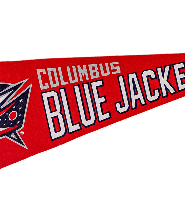 Hockey Columbus Blue Jackets Pennant • NHL x Oxford Pennant - - Pennant - Oxford Pennant Hockey Lifestyle | Built by Fans for Fans | Perfect Gift for hockey fan or hockey players that live in the hockey culture