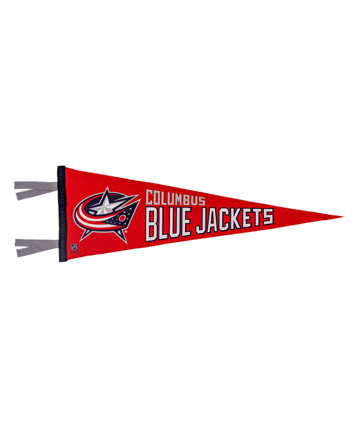 Hockey Columbus Blue Jackets Pennant • NHL x Oxford Pennant - - Pennant - Oxford Pennant Hockey Lifestyle | Built by Fans for Fans | Perfect Gift for hockey fan or hockey players that live in the hockey culture