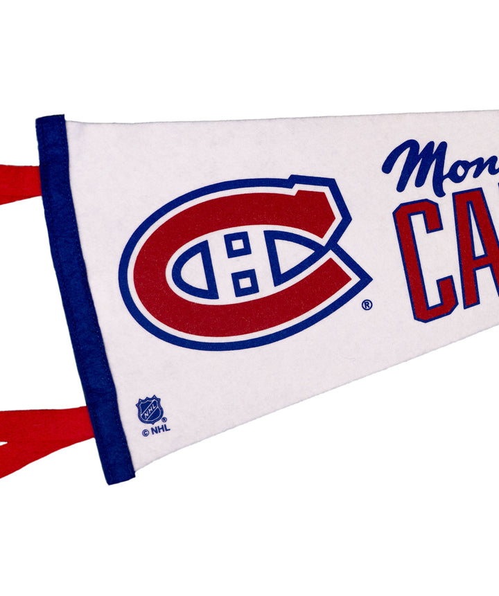 Hockey Montreal Canadiens Pennant • NHL x Oxford Pennant - - Pennant - Oxford Pennant Hockey Lifestyle | Built by Fans for Fans | Perfect Gift for hockey fan or hockey players that live in the hockey culture