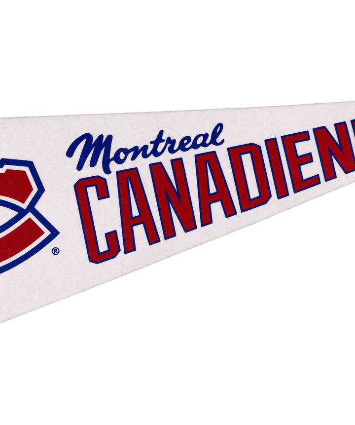 Hockey Montreal Canadiens Pennant • NHL x Oxford Pennant - - Pennant - Oxford Pennant Hockey Lifestyle | Built by Fans for Fans | Perfect Gift for hockey fan or hockey players that live in the hockey culture