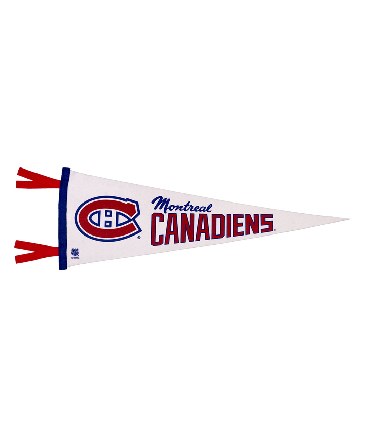 Hockey Montreal Canadiens Pennant • NHL x Oxford Pennant - - Pennant - Oxford Pennant Hockey Lifestyle | Built by Fans for Fans | Perfect Gift for hockey fan or hockey players that live in the hockey culture