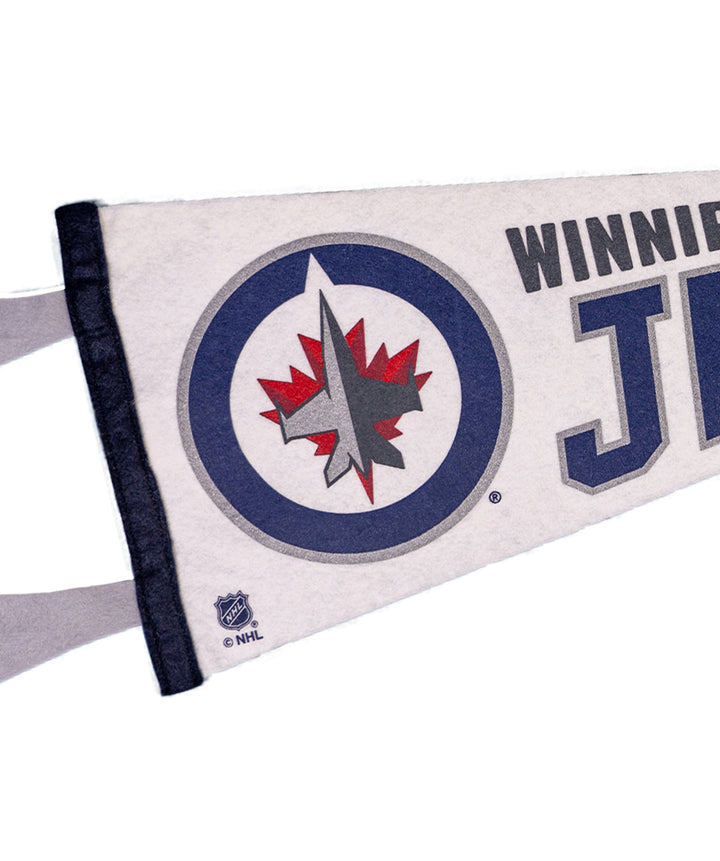 Hockey Winnipeg Jets Pennant • NHL x Oxford Pennant - - Pennant - Oxford Pennant Hockey Lifestyle | Built by Fans for Fans | Perfect Gift for hockey fan or hockey players that live in the hockey culture