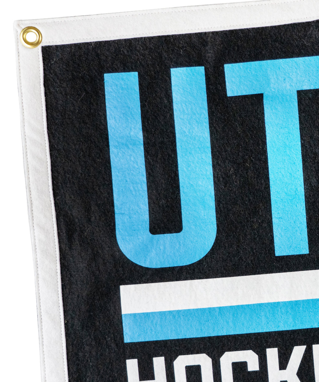 Hockey Utah Hockey Club Camp Flag • NHL® x Oxford Pennant - - Camp Flag - Oxford Pennant Hockey Lifestyle | Built by Fans for Fans | Perfect Gift for hockey fan or hockey players that live in the hockey culture