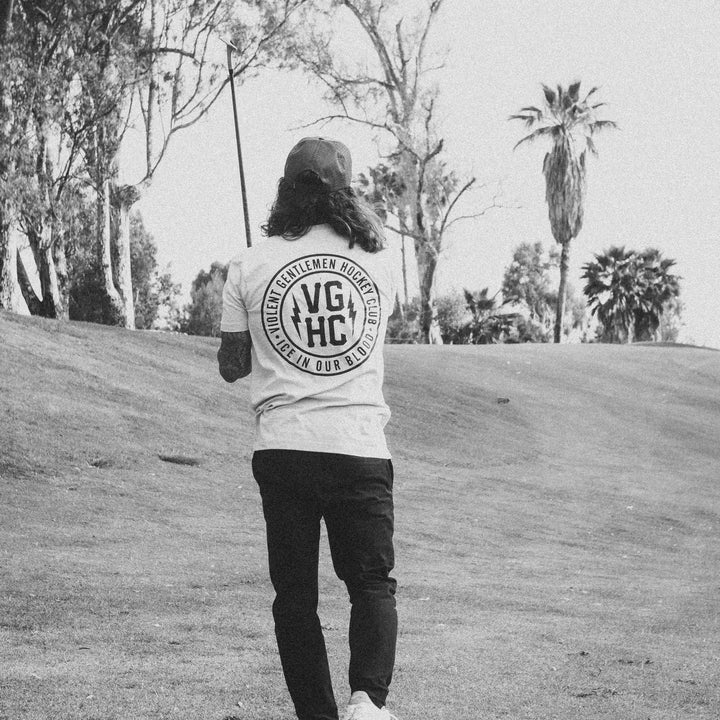 Hockey Agent Premium Tee - - Men's T-Shirts - Violent Gentlemen Hockey Lifestyle | Built by Fans for Fans | Perfect Gift for hockey fan or hockey players that live in the hockey culture