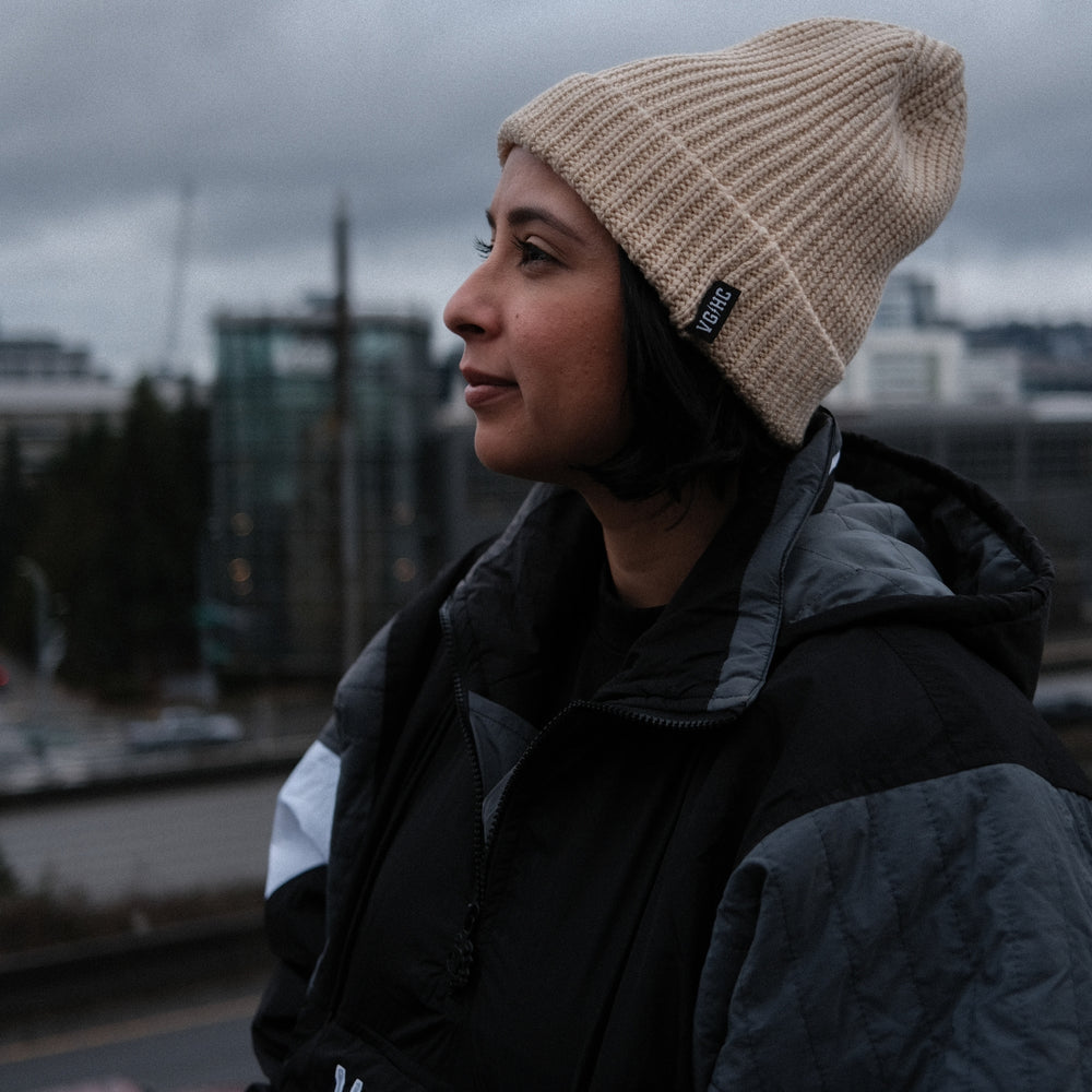 Hockey Pinnacle Premium Beanie - - Beanies - Violent Gentlemen Hockey Lifestyle | Built by Fans for Fans | Perfect Gift for hockey fan or hockey players that live in the hockey culture