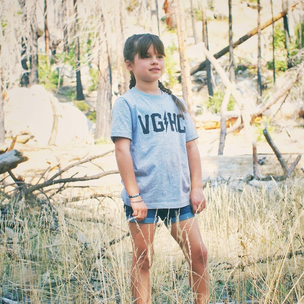 Hockey Black Bolts Kids Tee - - Kid's T-Shirts - Violent Gentlemen Hockey Lifestyle | Built by Fans for Fans | Perfect Gift for hockey fan or hockey players that live in the hockey culture