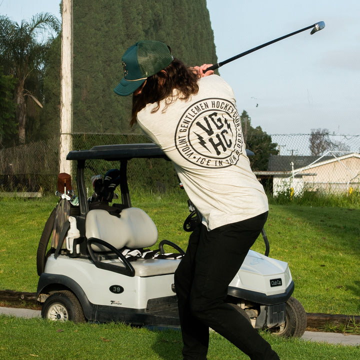 Hockey Agent Premium Tee - - Men's T-Shirts - Violent Gentlemen Hockey Lifestyle | Built by Fans for Fans | Perfect Gift for hockey fan or hockey players that live in the hockey culture