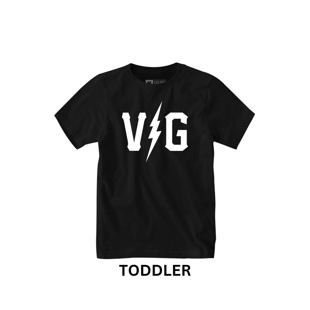 Hockey Bolt Classic Toddler Tee - - Kid's T-Shirts - Violent Gentlemen Hockey Lifestyle | Built by Fans for Fans | Perfect Gift for hockey fan or hockey players that live in the hockey culture