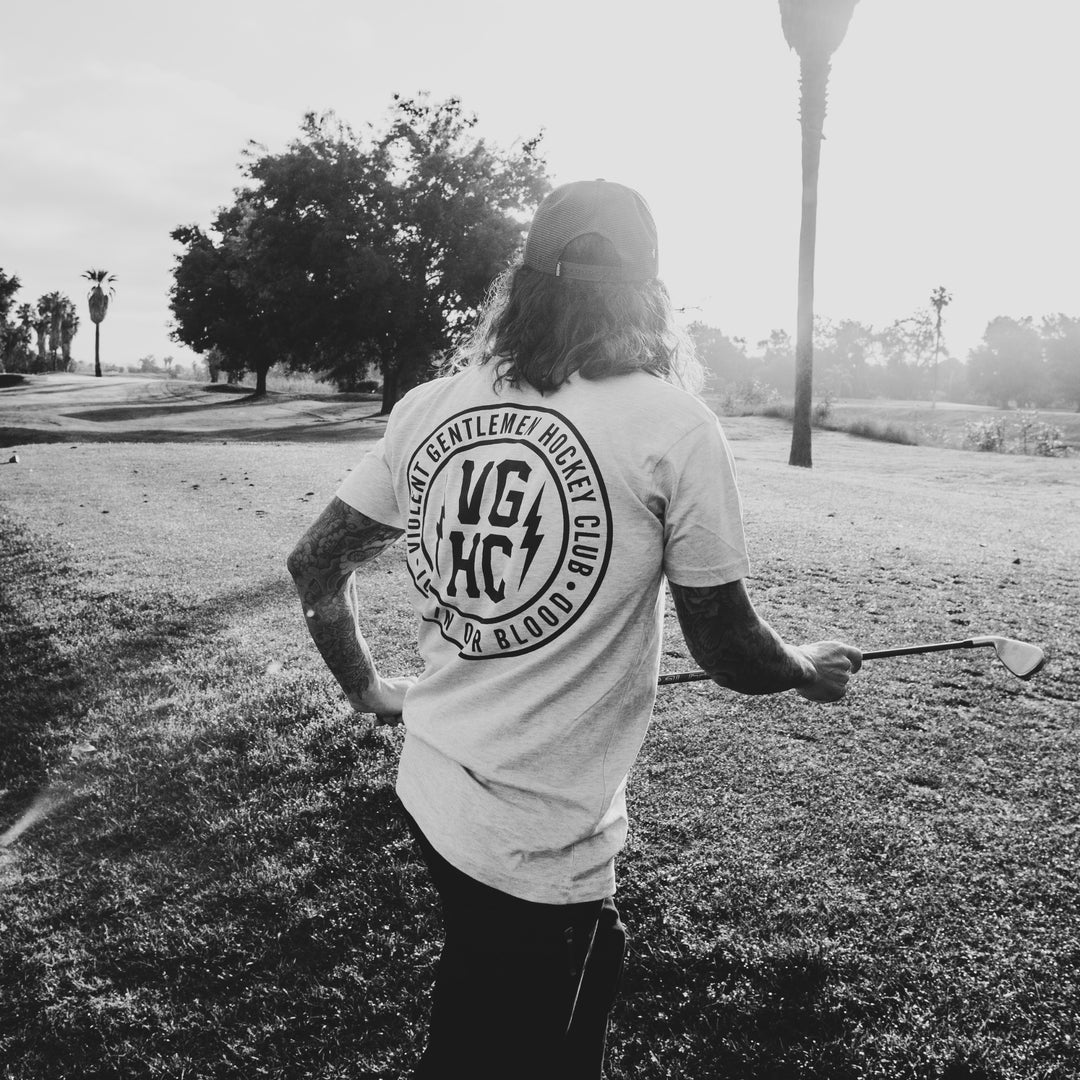 Hockey Agent Premium Tee - - Men's T-Shirts - Violent Gentlemen Hockey Lifestyle | Built by Fans for Fans | Perfect Gift for hockey fan or hockey players that live in the hockey culture