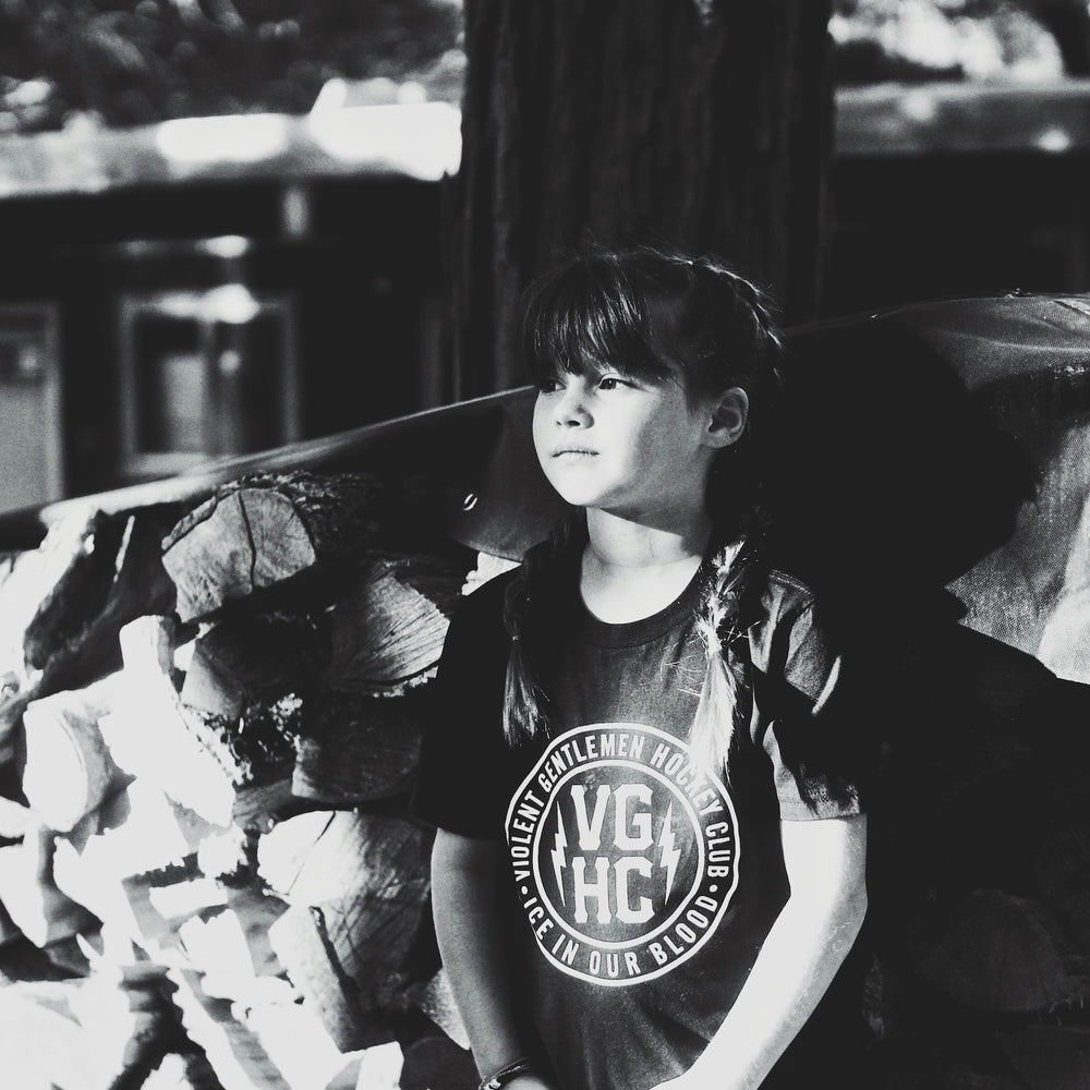 Hockey Agent Kids Tee - - Kid's T-Shirts - Violent Gentlemen Hockey Lifestyle | Built by Fans for Fans | Perfect Gift for hockey fan or hockey players that live in the hockey culture