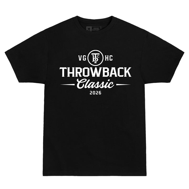 Hockey Throwback Tourney 2026 Premium Tee - - Men's T-Shirts - Violent Gentlemen Hockey Lifestyle | Built by Fans for Fans | Perfect Gift for hockey fan or hockey players that live in the hockey culture