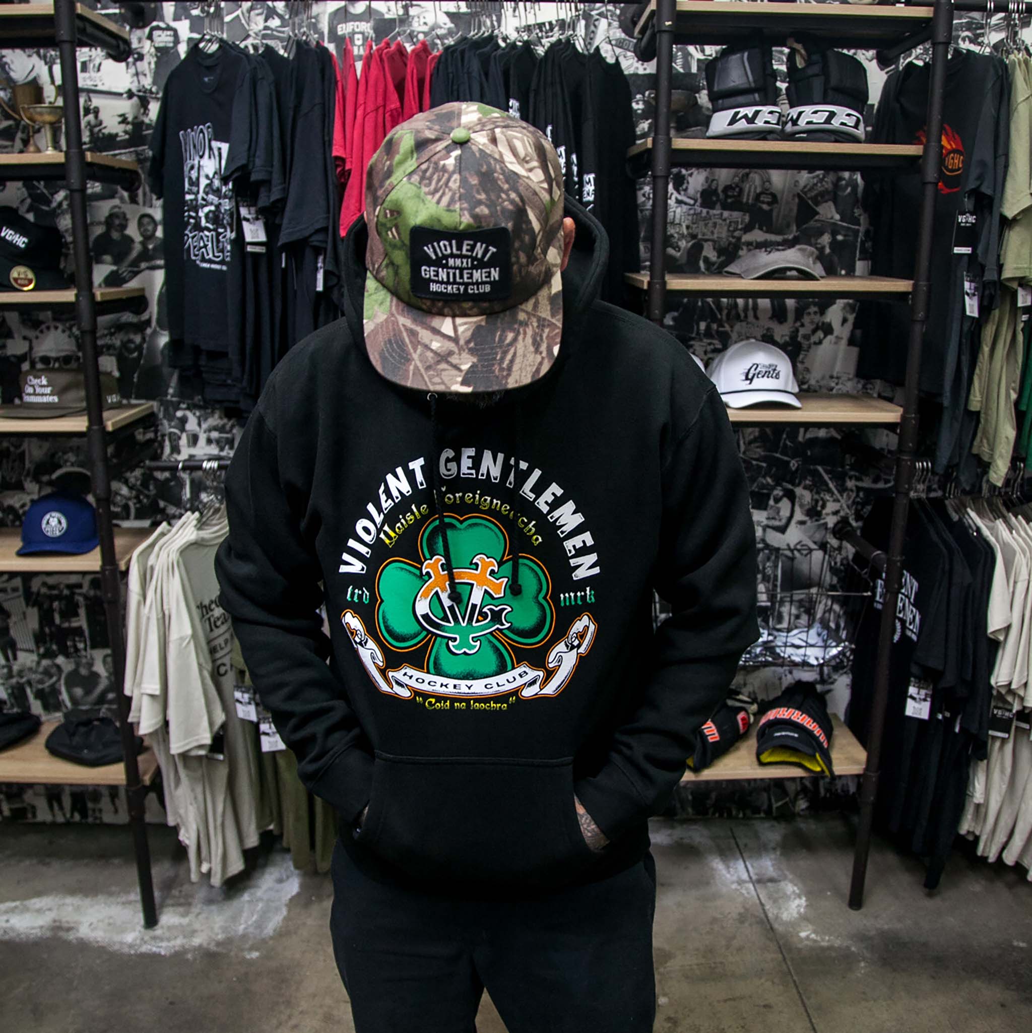 Coid Na Laochra Pullover Hood | VG Hockey Club Lifestyle Hoodies