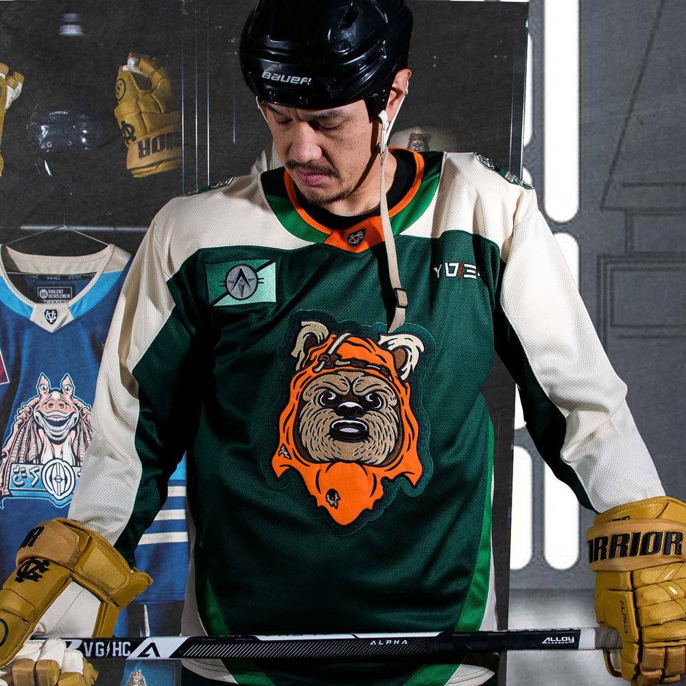 Hockey Ewoks 2026 Hockey Jersey - - Jerseys - Violent Gentlemen Hockey Lifestyle | Built by Fans for Fans | Perfect Gift for hockey fan or hockey players that live in the hockey culture