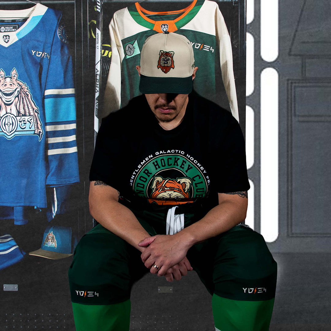 Hockey Endor HC 26 Premium Tee - - Men's T-Shirts - Violent Gentlemen Hockey Lifestyle | Built by Fans for Fans | Perfect Gift for hockey fan or hockey players that live in the hockey culture