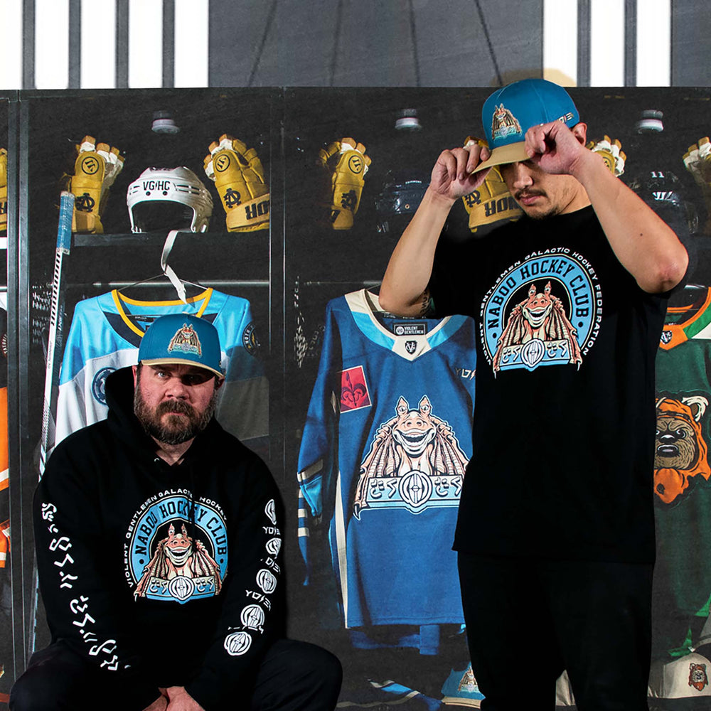 Hockey Naboo HC 26 Pullover Hood - - Men's Fleece Tops - Violent Gentlemen Hockey Lifestyle | Built by Fans for Fans | Perfect Gift for hockey fan or hockey players that live in the hockey culture