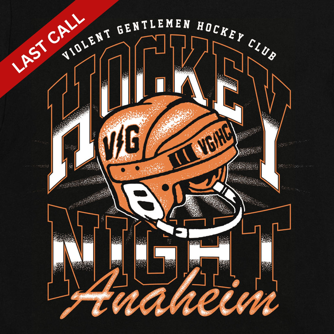 Hockey Hockey Night in ANA Mar 2026 Ticket Package - - Men's T-Shirts - Violent Gentlemen Hockey Lifestyle | Built by Fans for Fans | Perfect Gift for hockey fan or hockey players that live in the hockey culture