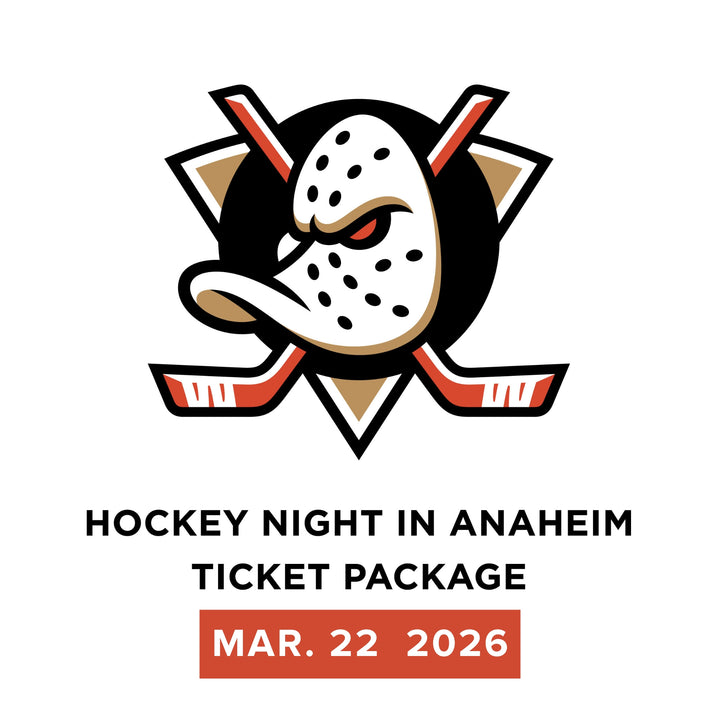 Hockey Hockey Night in ANA Mar 2026 Ticket Package - - Men's T-Shirts - Violent Gentlemen Hockey Lifestyle | Built by Fans for Fans | Perfect Gift for hockey fan or hockey players that live in the hockey culture