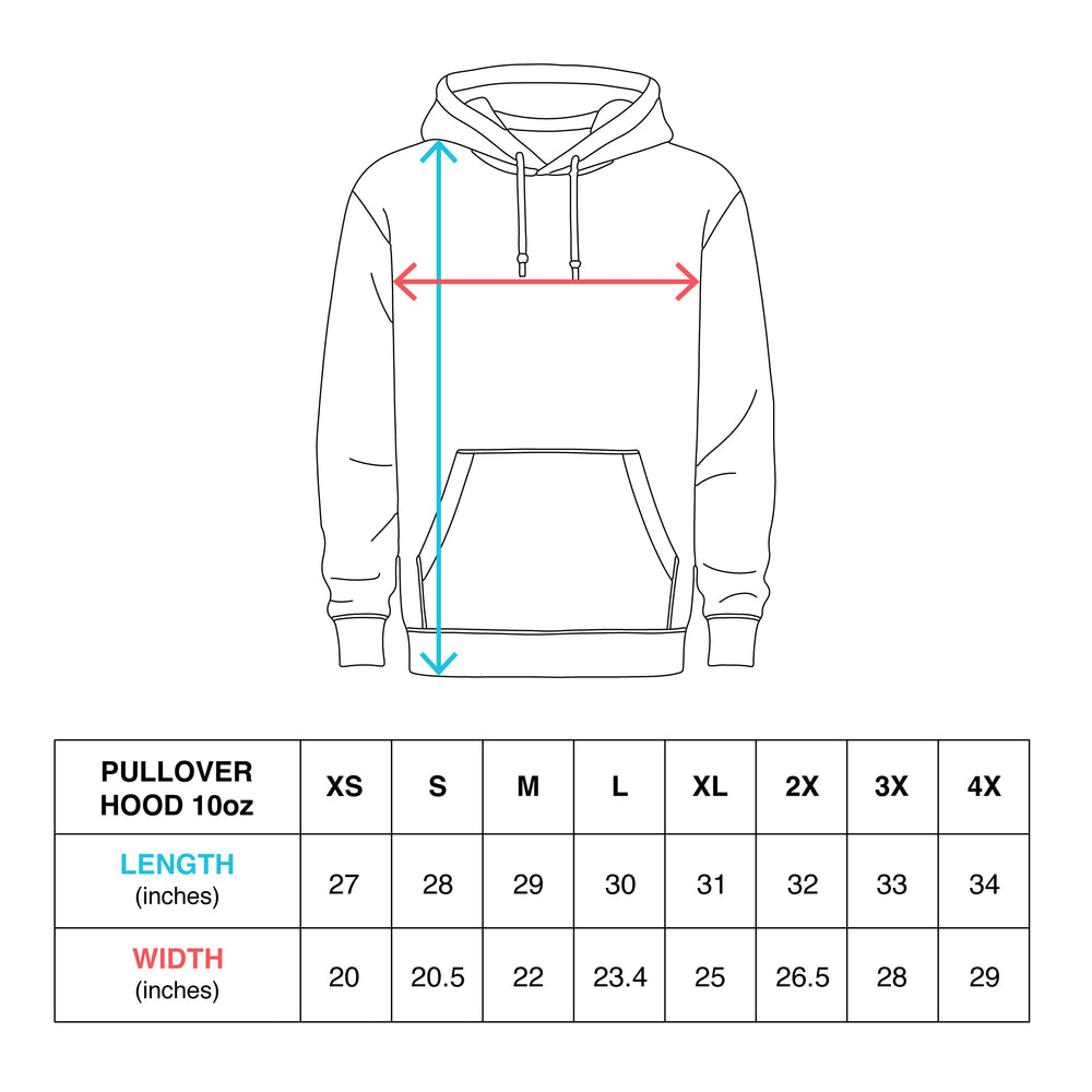 Hockey Hoth HC 26 Pullover Hood - - Men's Fleece Tops - Violent Gentlemen Hockey Lifestyle | Built by Fans for Fans | Perfect Gift for hockey fan or hockey players that live in the hockey culture
