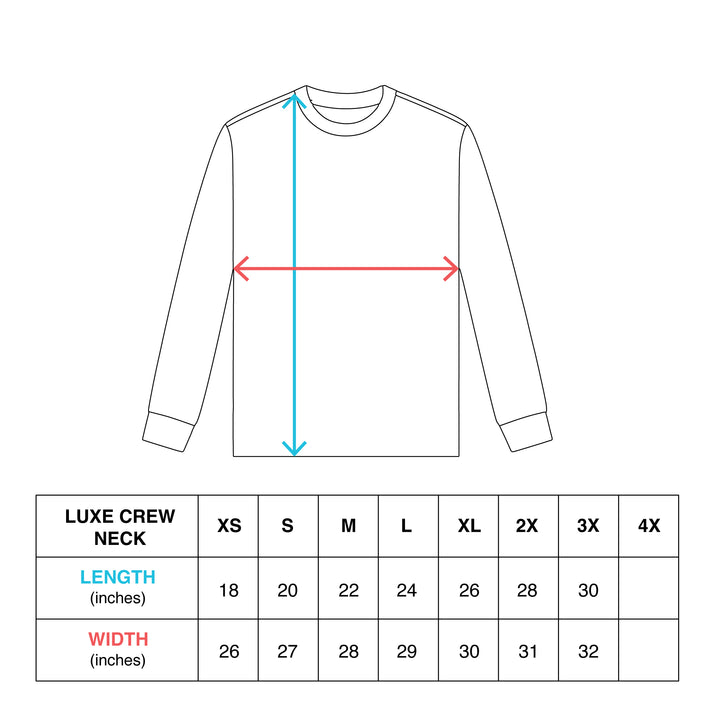 Hockey Clean Gents Luxe Crew Neck - - Men's Fleece Tops - Violent Gentlemen Hockey Lifestyle | Built by Fans for Fans | Perfect Gift for hockey fan or hockey players that live in the hockey culture