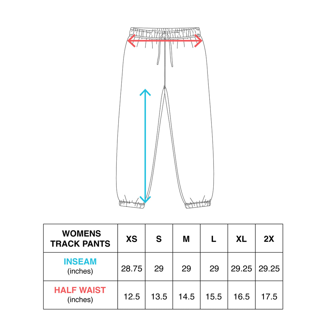 Hockey Spry Womens Track Pants - - Women's Bottoms - Violent Gentlemen Hockey Lifestyle | Built by Fans for Fans | Perfect Gift for hockey fan or hockey players that live in the hockey culture
