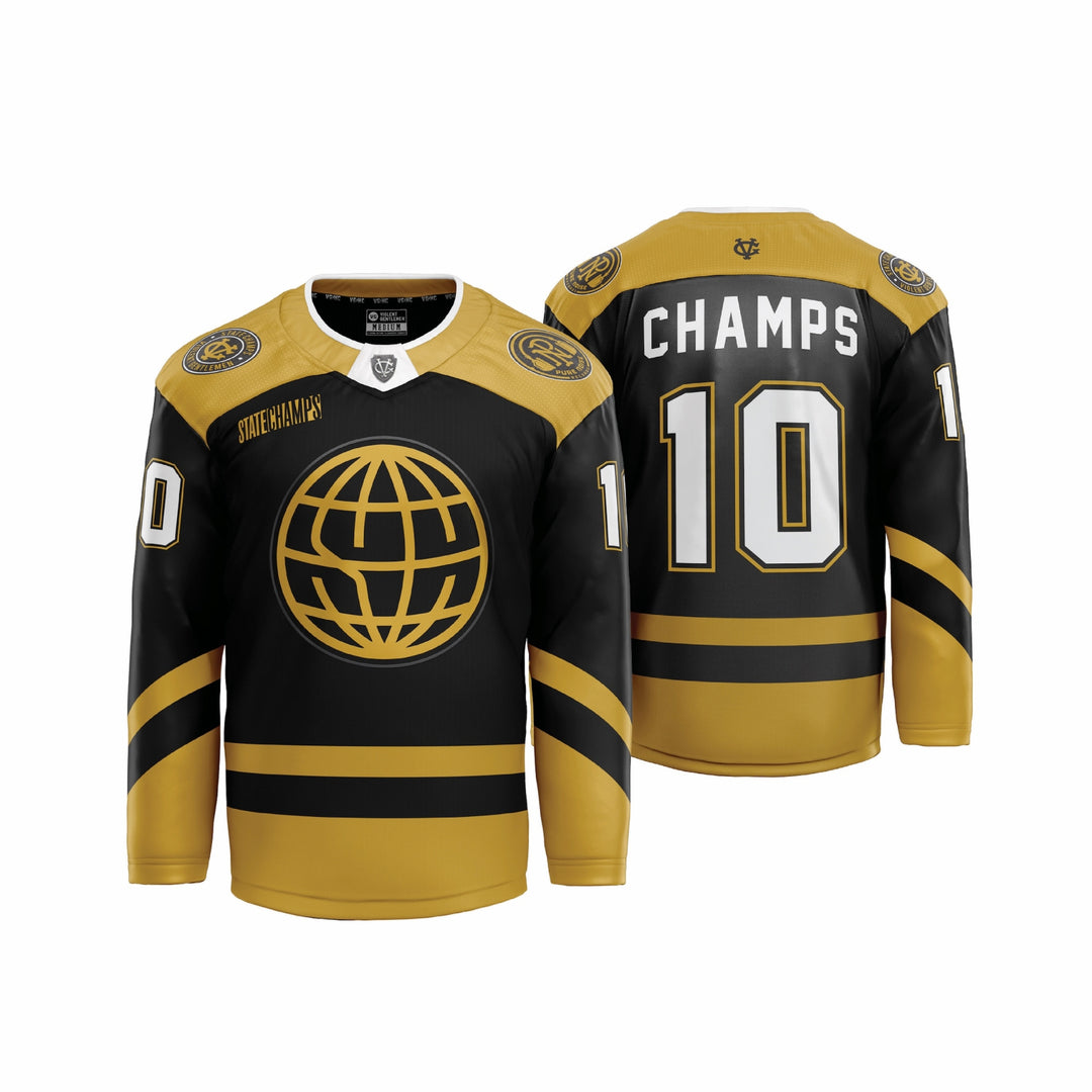 Hockey State Champs ATWAB 10 Year Hockey Jersey - - Jerseys - Violent Gentlemen Hockey Lifestyle | Built by Fans for Fans | Perfect Gift for hockey fan or hockey players that live in the hockey culture