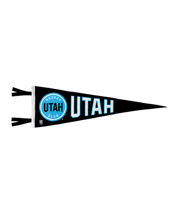 Hockey Utah Hockey Club Pennant • NHL® x Oxford Pennant - - Pennant - Oxford Pennant Hockey Lifestyle | Built by Fans for Fans | Perfect Gift for hockey fan or hockey players that live in the hockey culture