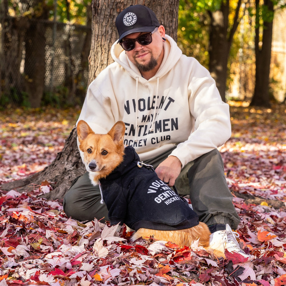 Hockey Loyalty Dog Pullover Hood - - Accessories - Violent Gentlemen Hockey Lifestyle | Built by Fans for Fans | Perfect Gift for hockey fan or hockey players that live in the hockey culture