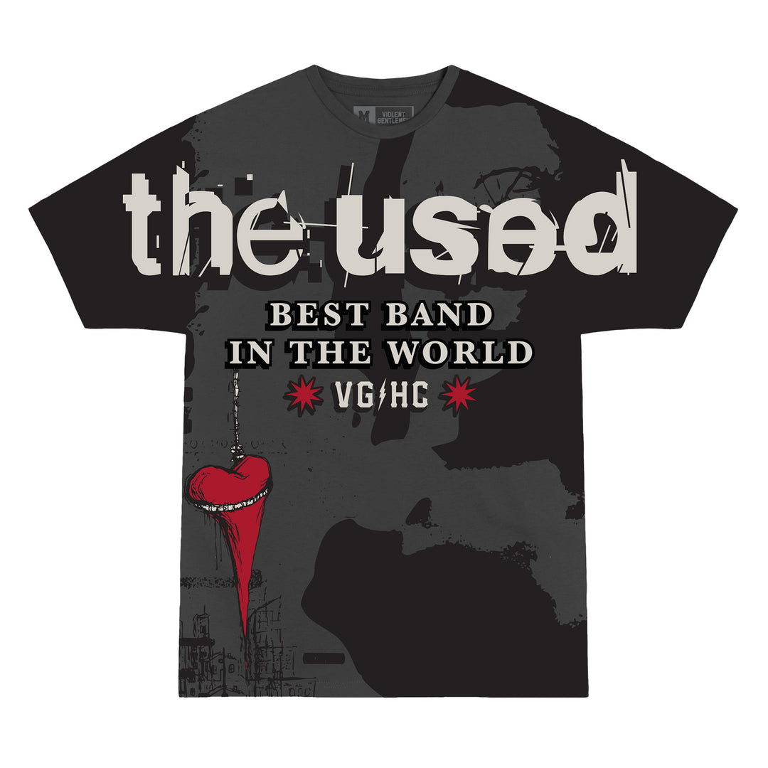 Hockey The Used Warped 26 Vintage Tee - - Men's T-Shirts - Violent Gentlemen Hockey Lifestyle | Built by Fans for Fans | Perfect Gift for hockey fan or hockey players that live in the hockey culture