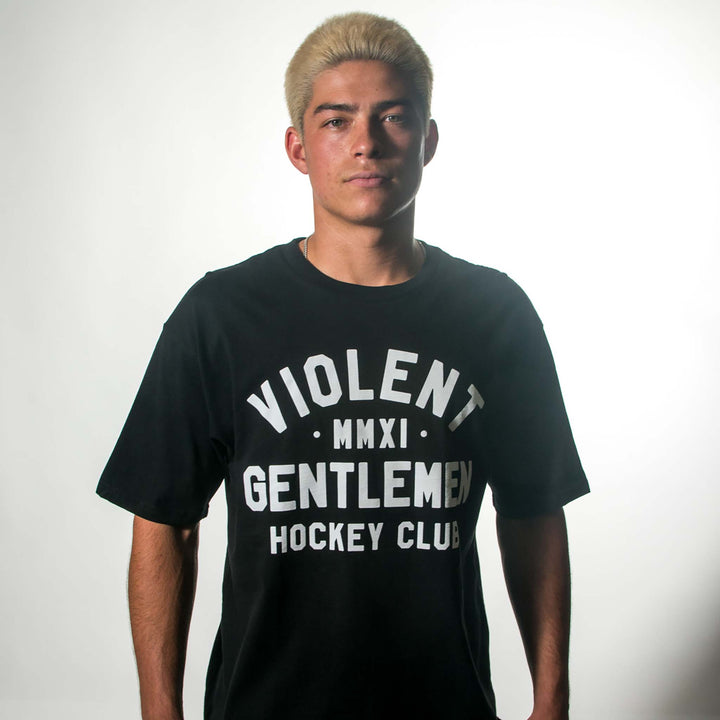Hockey Unite 2.0 Premium Tee - - Men's T-Shirts - Violent Gentlemen Hockey Lifestyle | Built by Fans for Fans | Perfect Gift for hockey fan or hockey players that live in the hockey culture